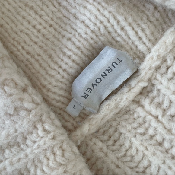 Cream 3/4 length Sweater - Picture 2 of 6